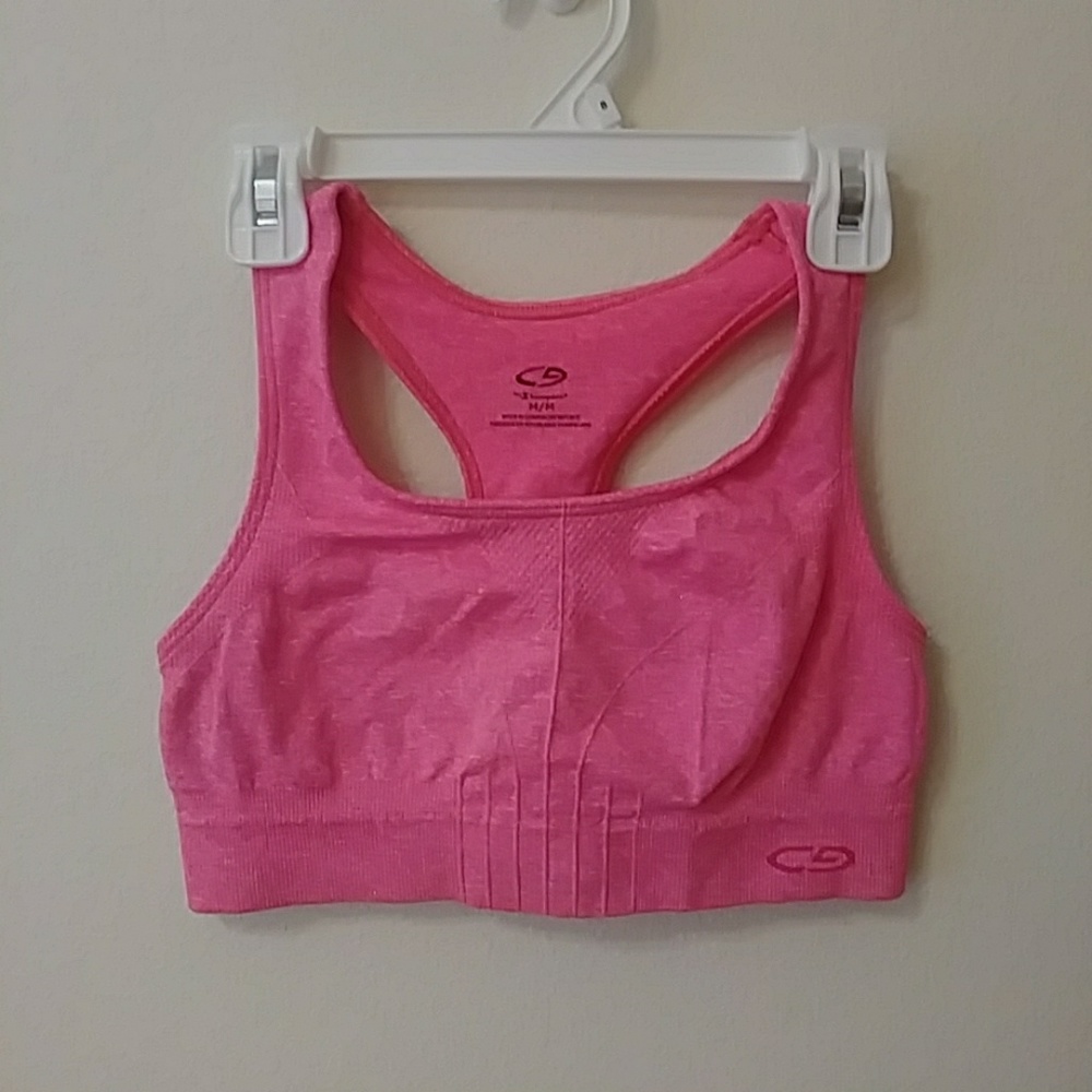 PINK CHAMPION SPORTS BRA